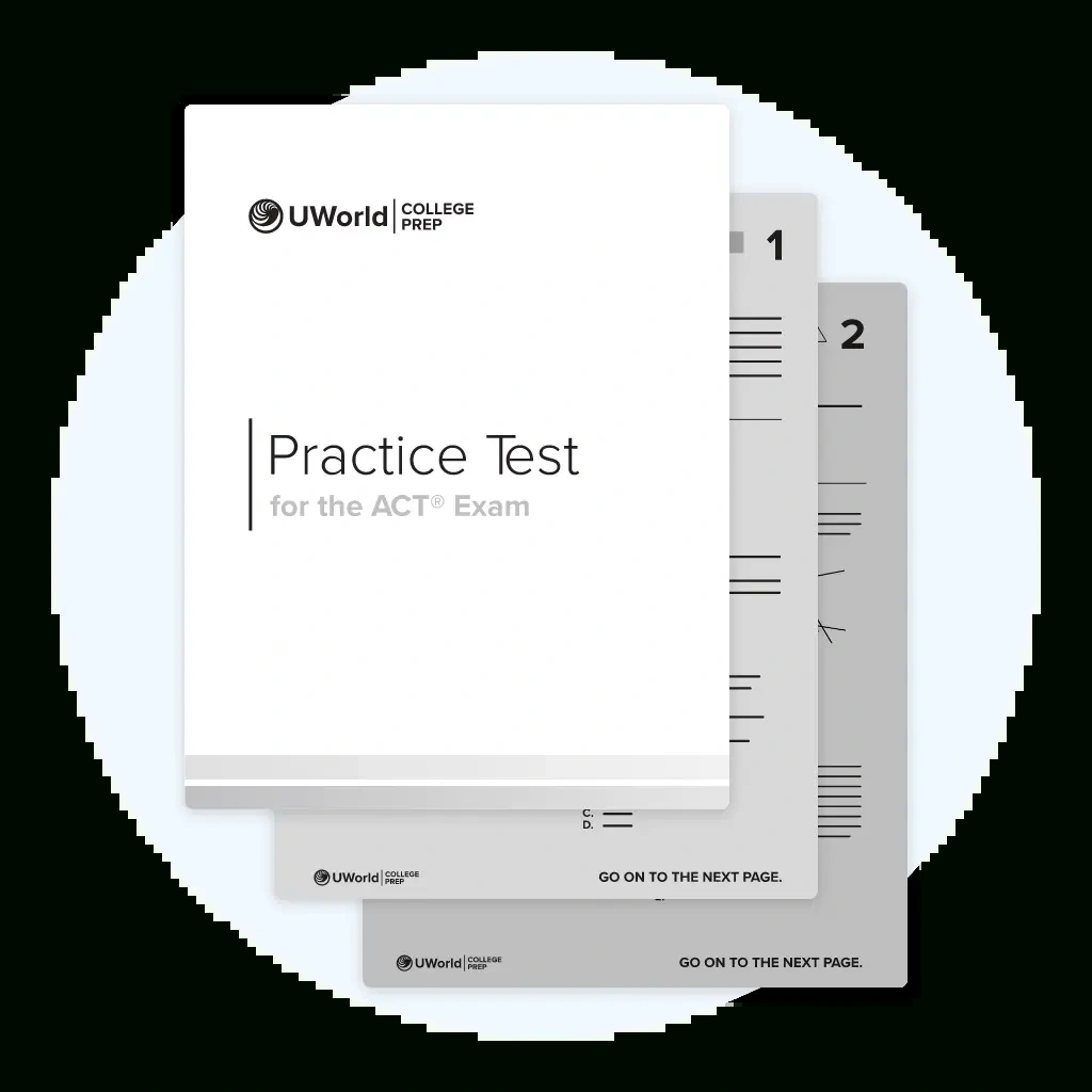 Free Full-Length Act® Practice Tests in Free Printable Act Practice Test