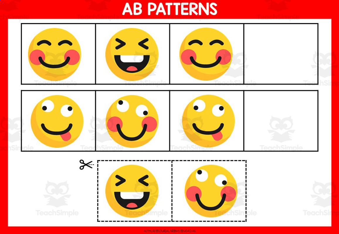 Free Game Of Patterns | Emojis Themed inside Free Printable Patterns For Emojicons
