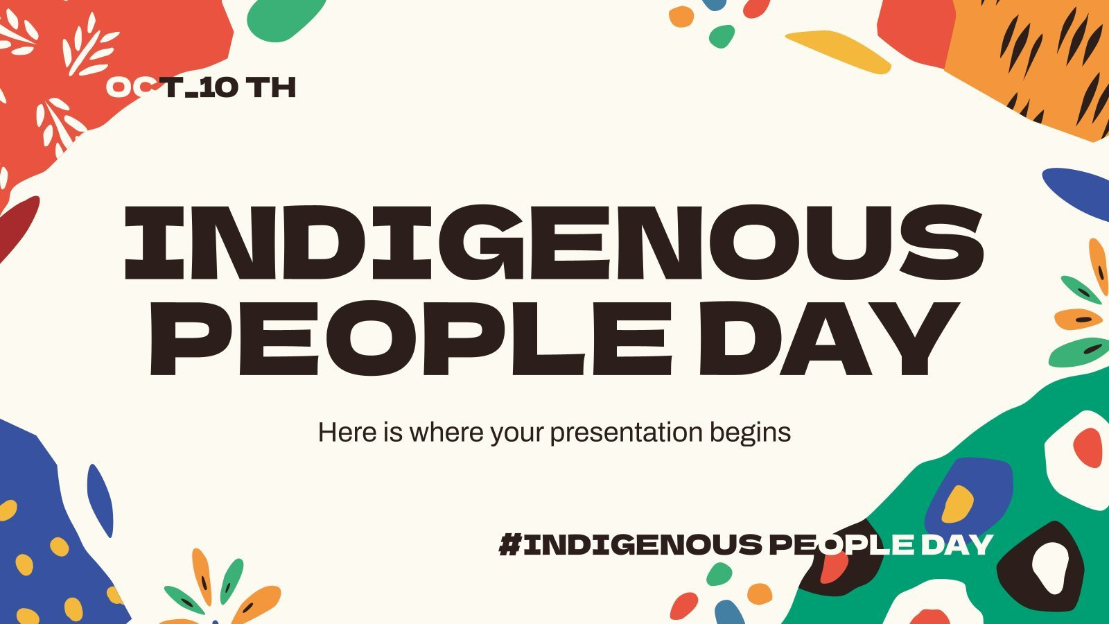 Free Google Slides & Ppt Templates About Indigenous People with regard to Free Indigenous Powerpoint Templates