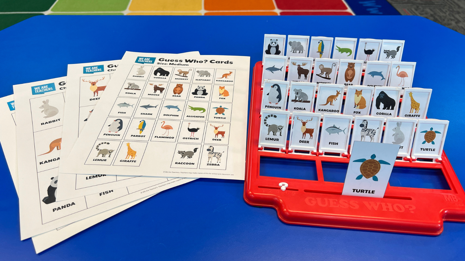 Free Guess Who Template For Teachers pertaining to Guess Who Game Printable Sheets Free