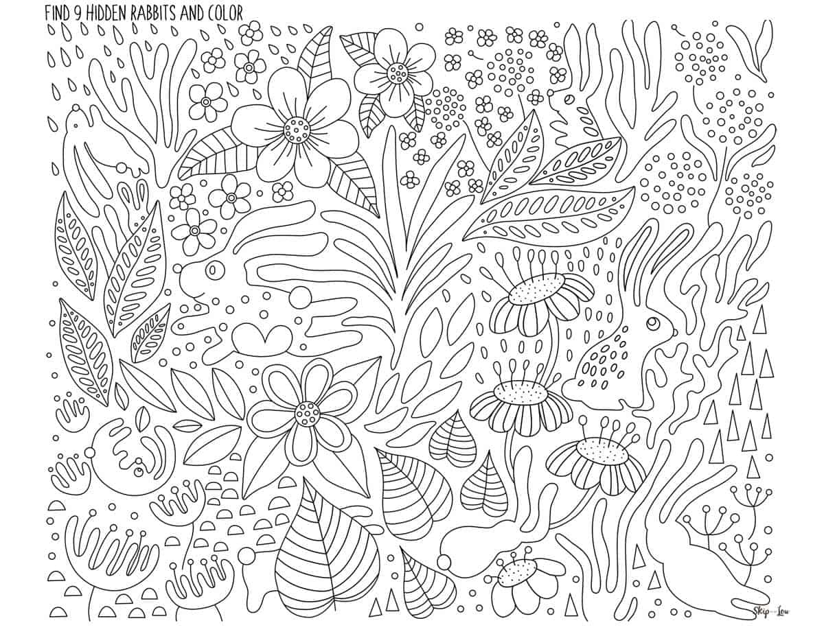 Free Hidden Picture Printables To Color | Skip To My Lou in Free Printable Hidden Pictures