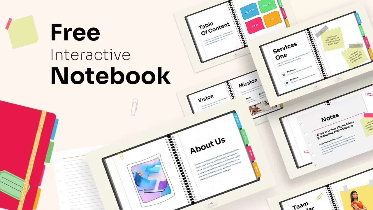Free Interactive Notebook Presentation Template pertaining to Free Digital Interactive Notebook Templates