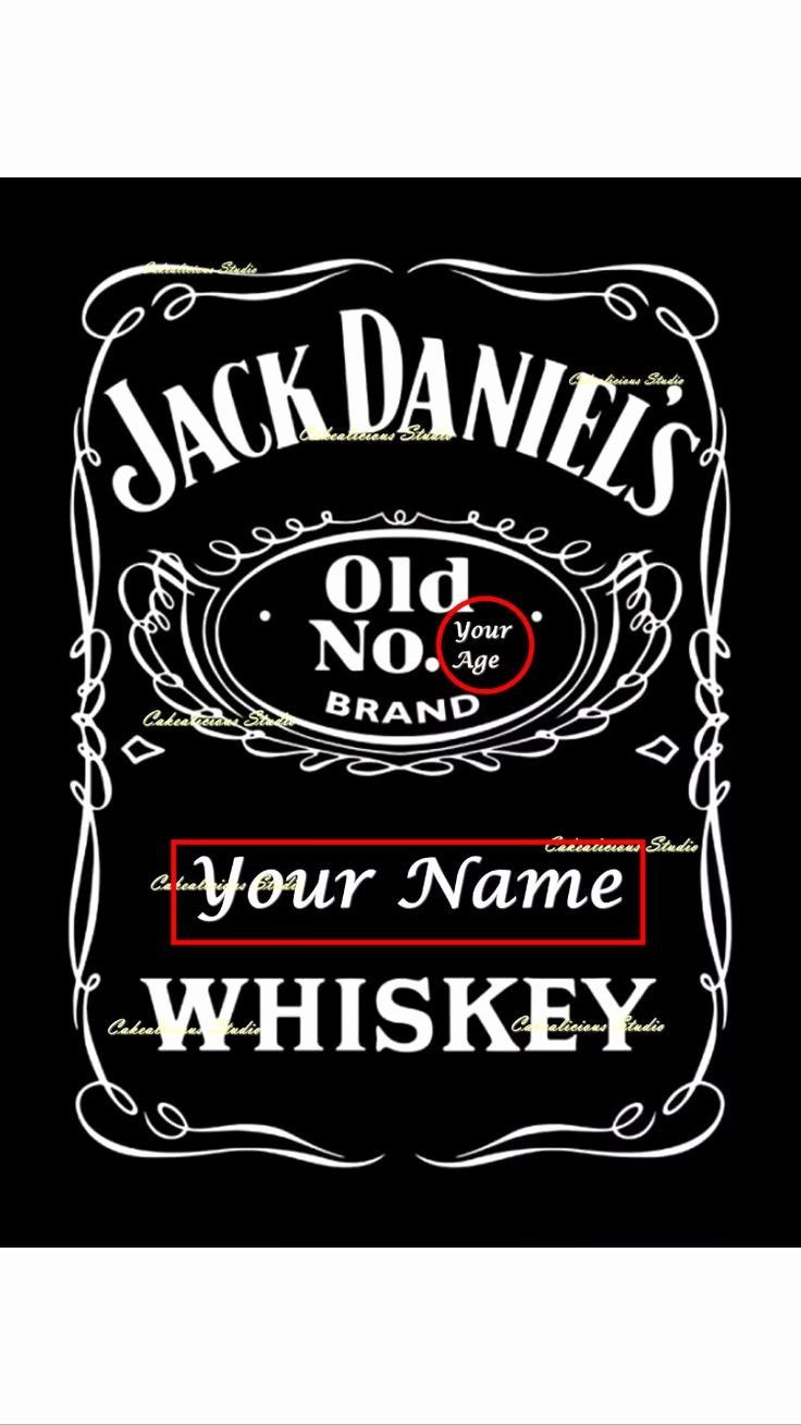 Free Jack Daniels Label Template within Free Printable Jack Daniels Label