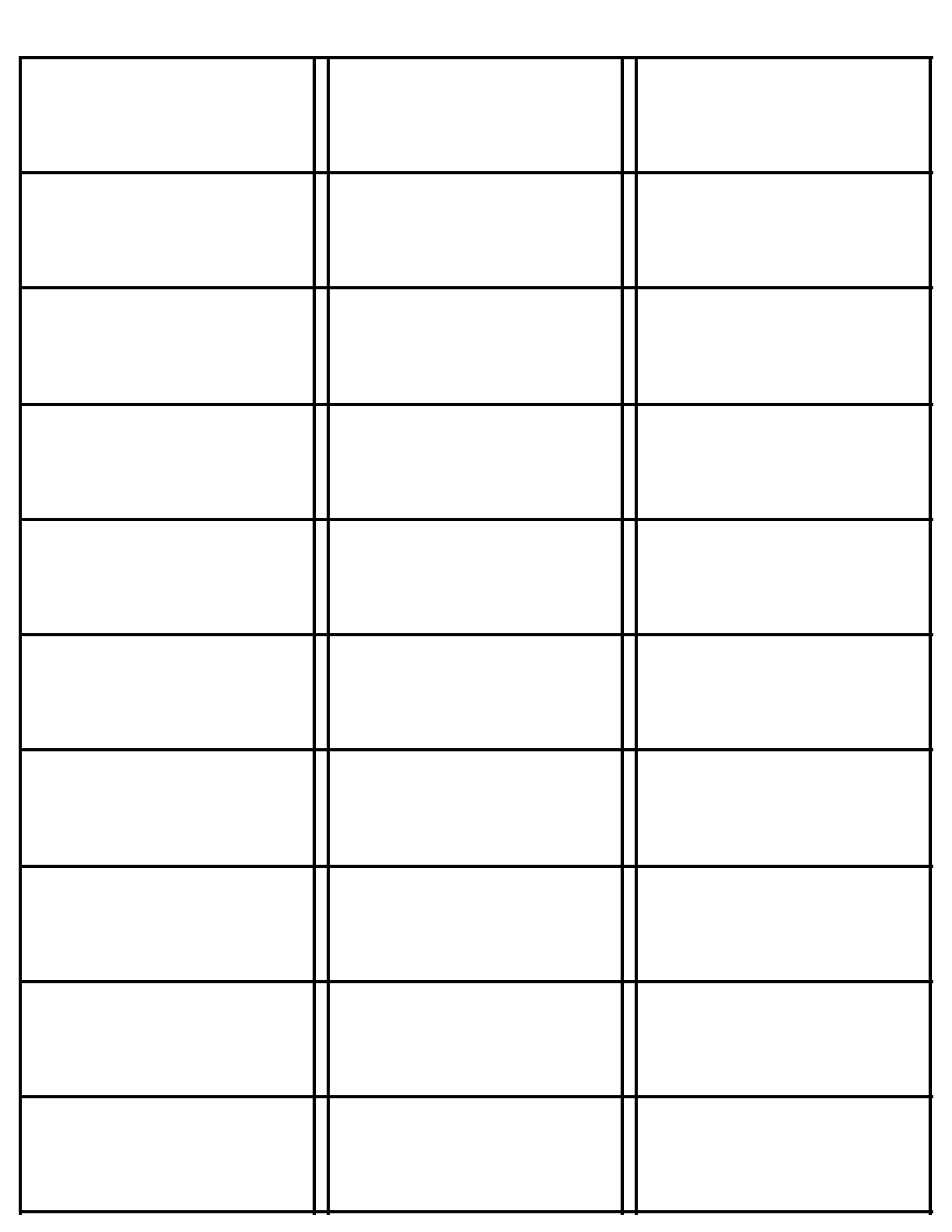 Free Label Template Compatible With Avery® 5960 - For Google Docs intended for Avery 5960 Template Free