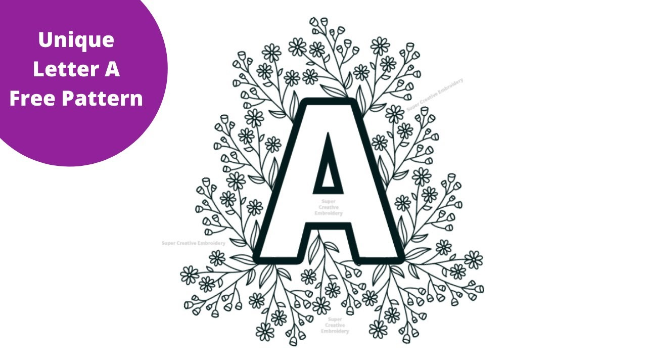 Free Machine Embroidery Letter Patterns: Designs, Techniques with regard to Free Printable Alphabet Embroidery Patterns