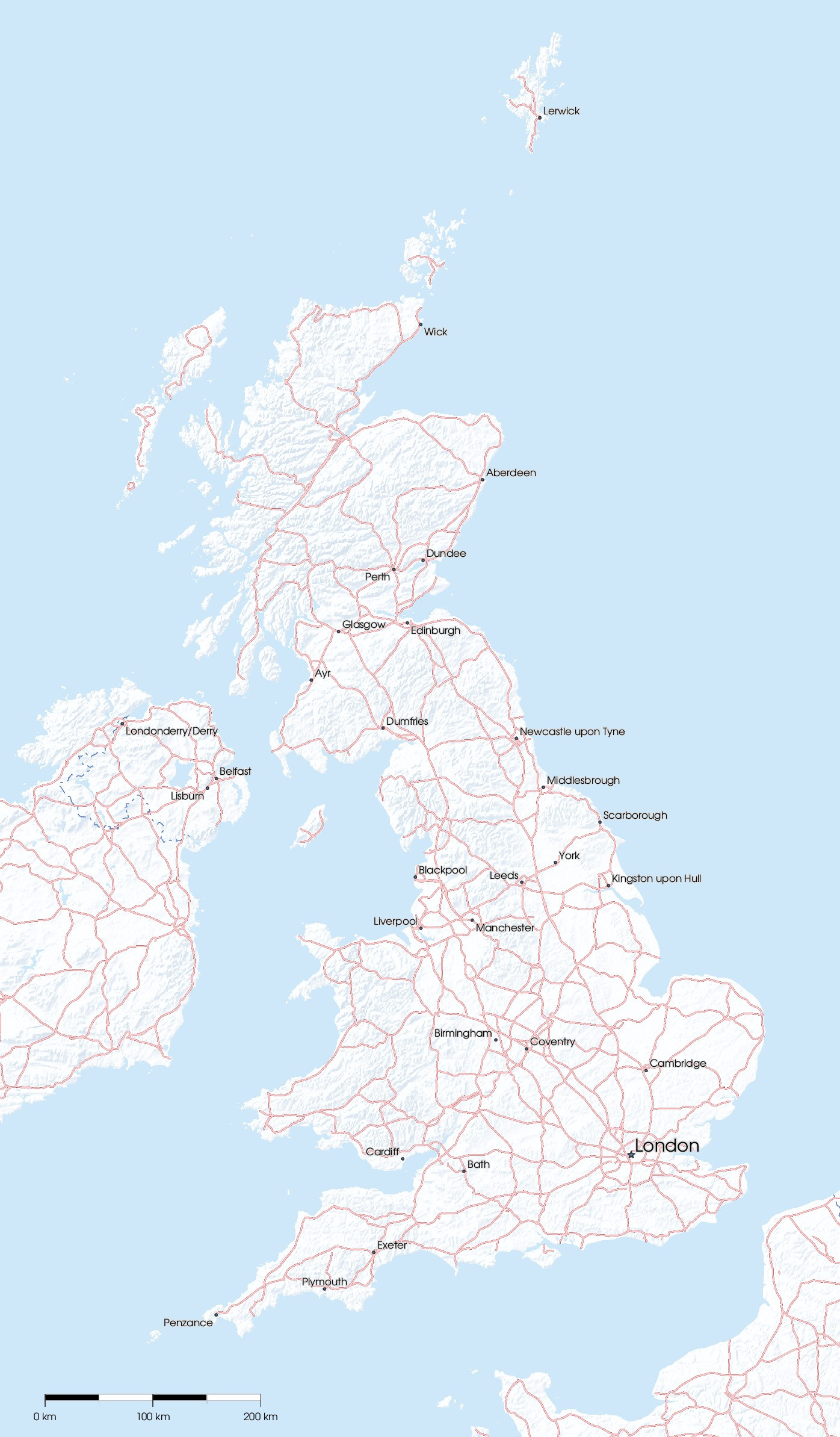 Free Maps Of The United Kingdom | Mapswire inside Free Printable Map Of Great Britain