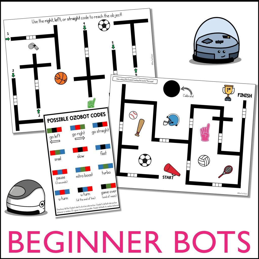 Free Maze For Ozobot - Miss Tech Queen pertaining to Free Ozobot Printables