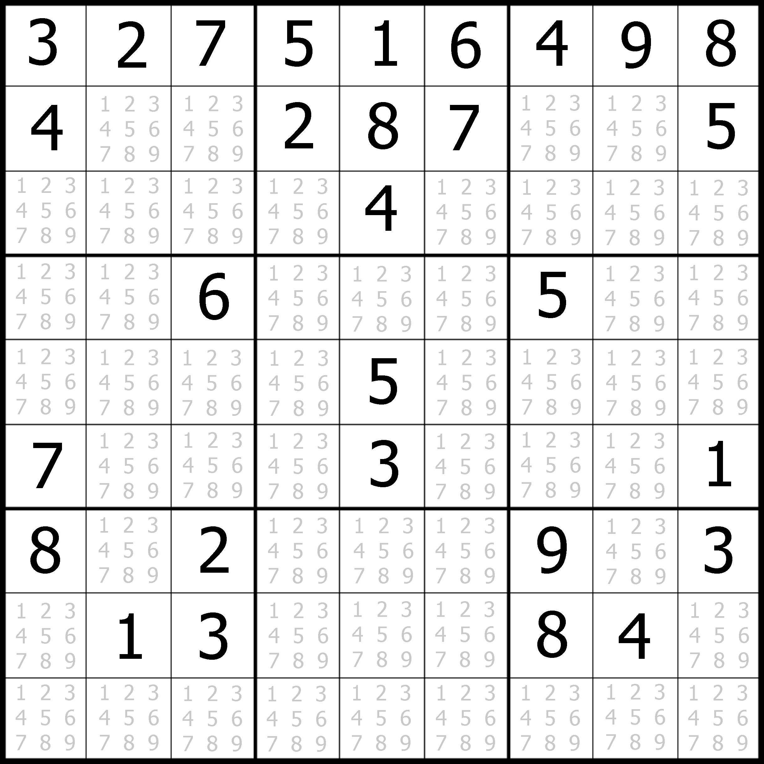 Free Medium Sudoku Puzzle #01 | Sudoku Puzzler with Free Printable Sudoku Medium