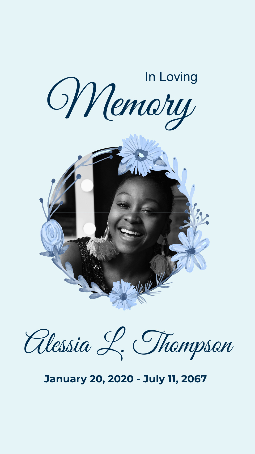 Free Obituary Templates, Editable And Printable throughout Editable Obituary Template Free