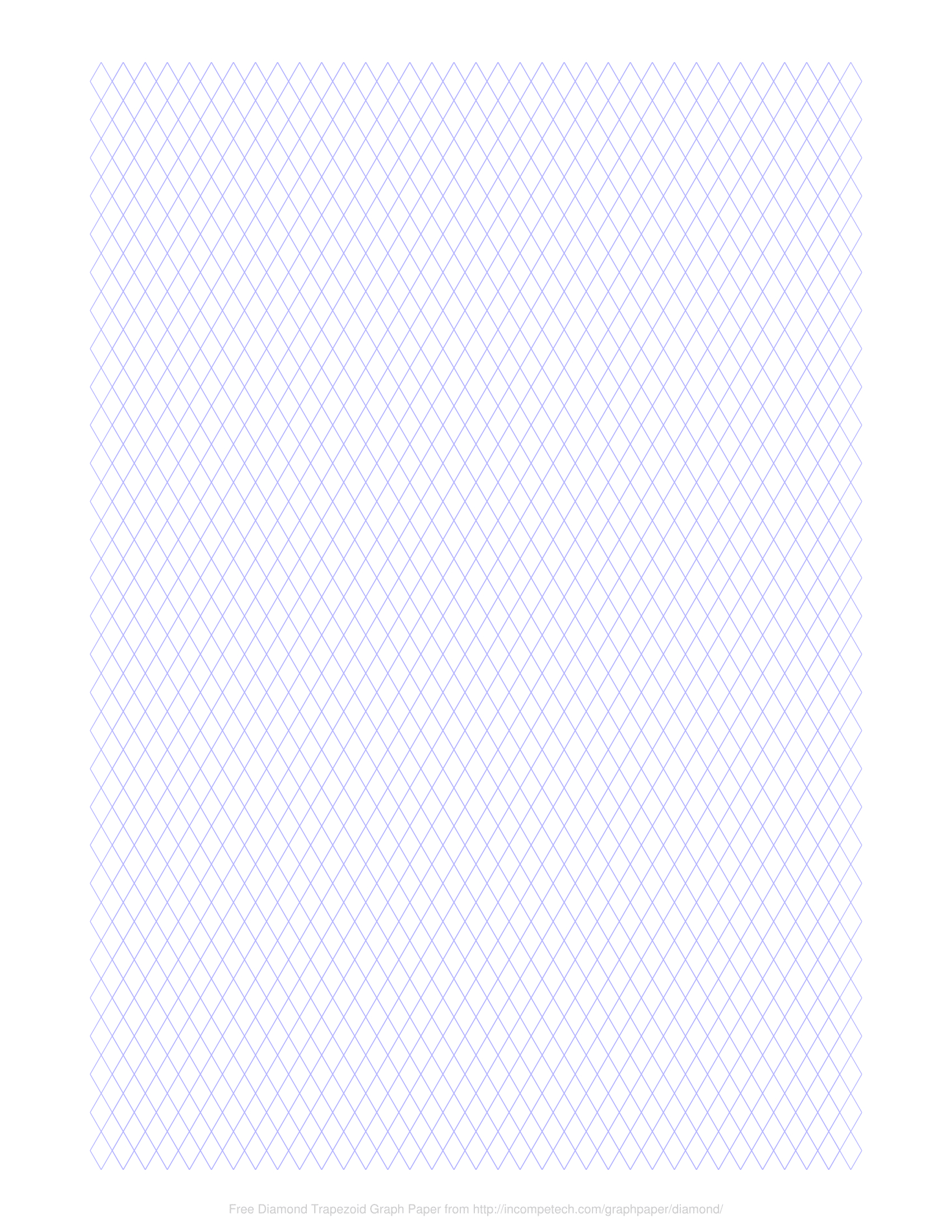 Free Online Graph Paper / Diamond Trapezoid intended for Free Printable Diamond Dot Patterns