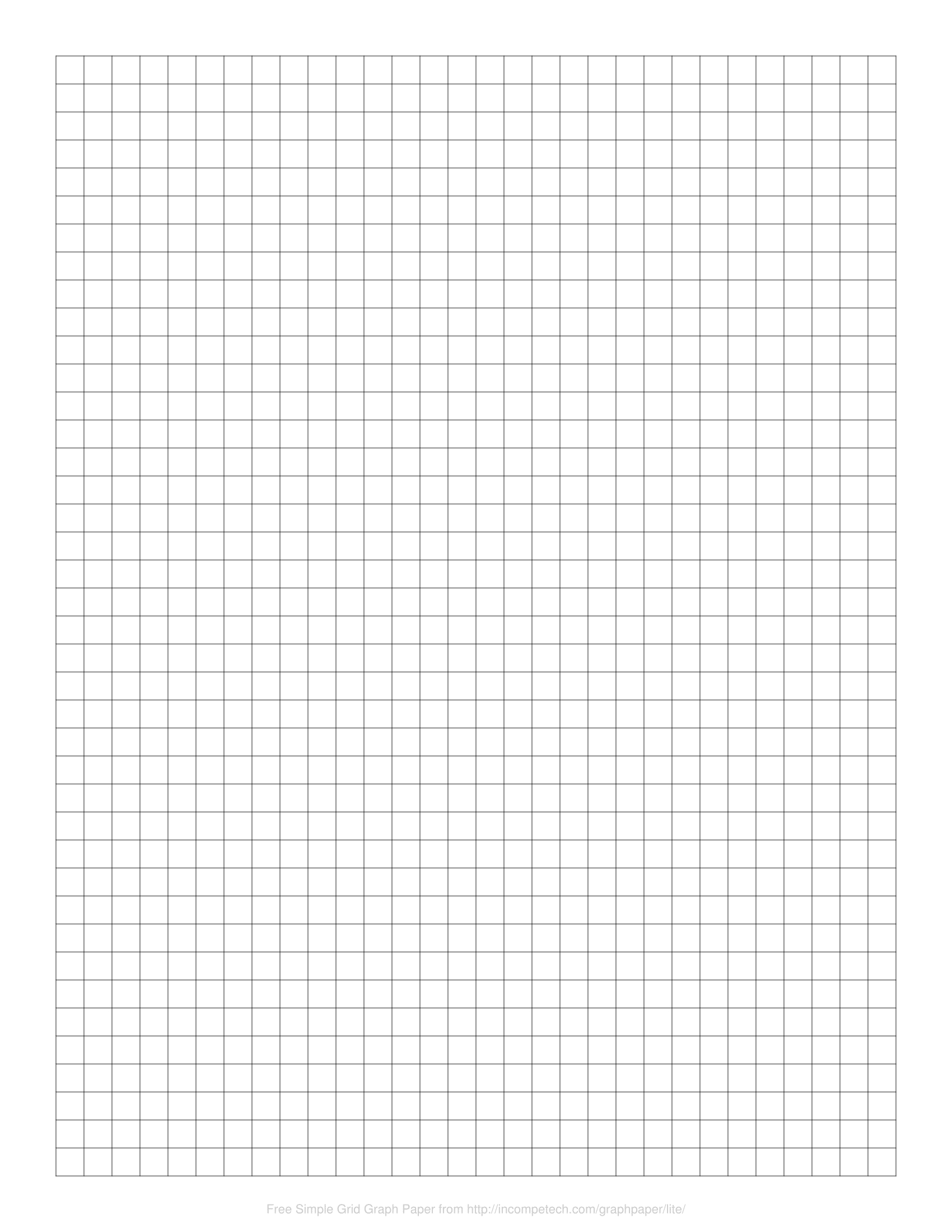 Free Online Graph Paper / Simple Grid throughout 50 Square Grid Free Printable