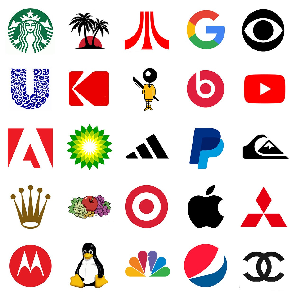 Free Online Logo Quiz: How Many Logos Do You Know? - Triviacreator with regard to Free Printable Guess The Logo Game
