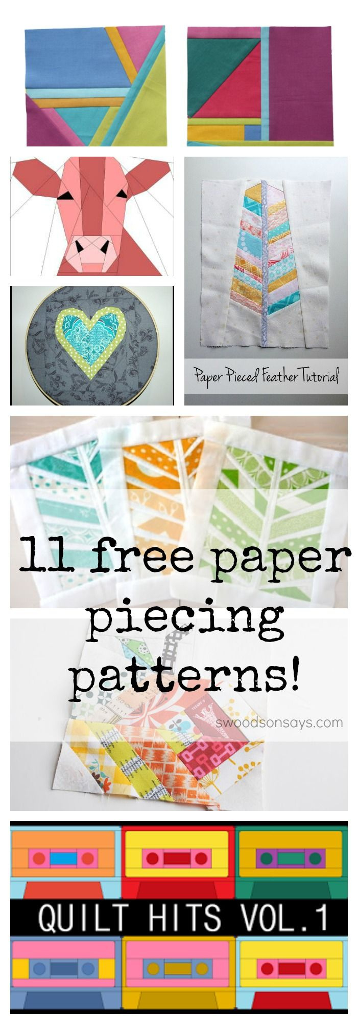 Free Paper Piecing Patterns To Download And Sew pertaining to Free Printable Foundation Paper Piecing Patterns