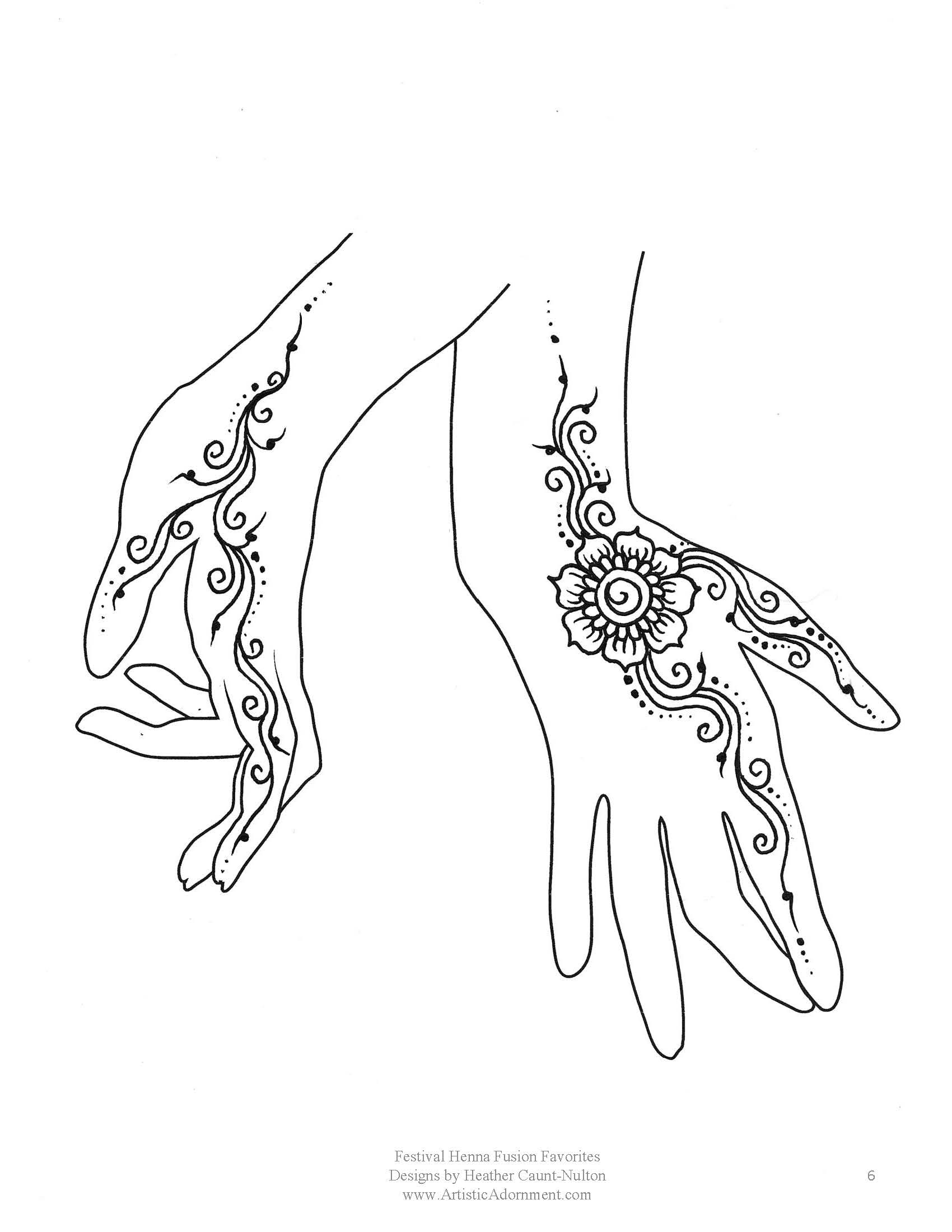 Free Patterns - Henna Artist Serving Boston Ma, Providence Ri, And inside Free Printable Henna Patterns