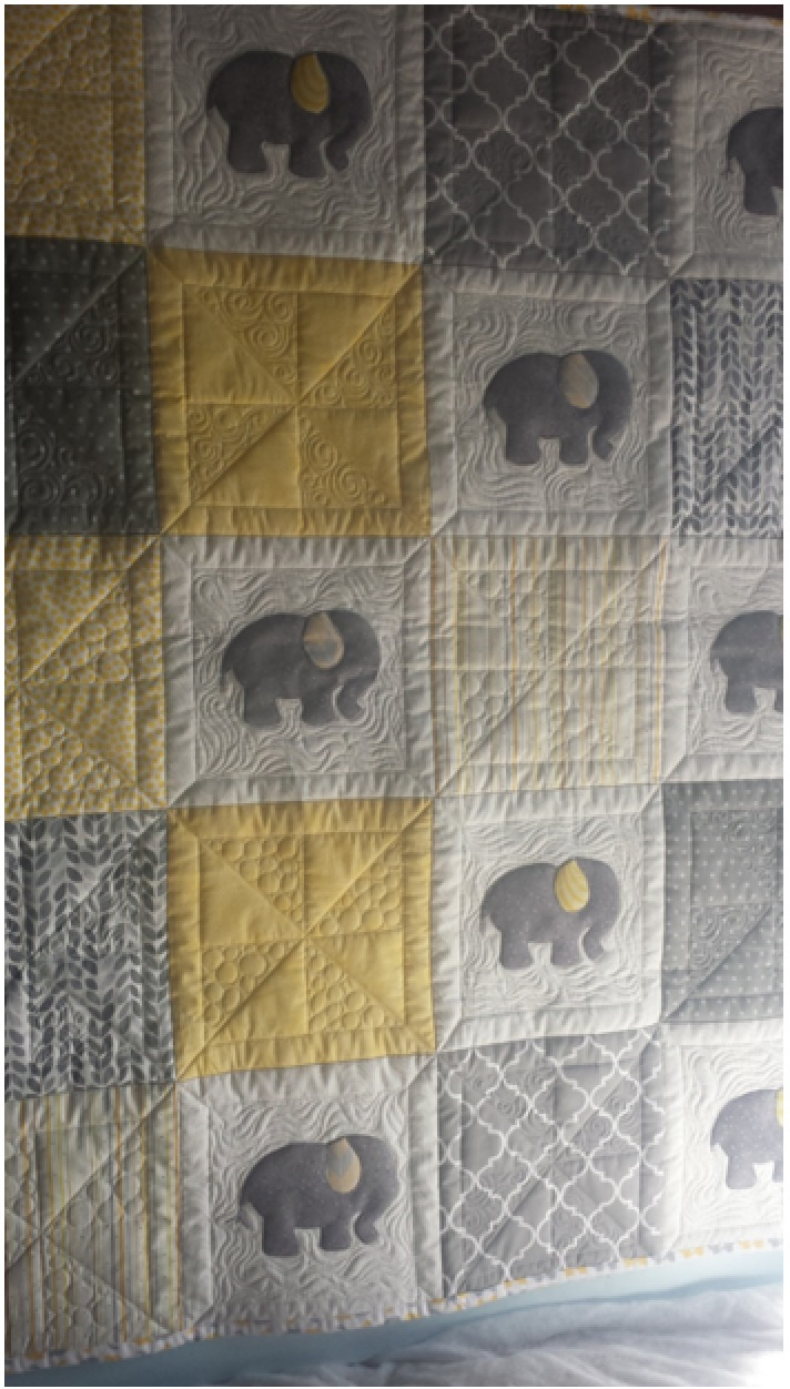 Free Patterns inside Free Printable Elephant Applique Pattern