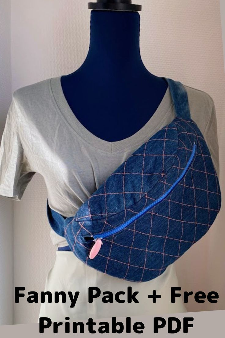 Free Pdf Pattern throughout Free Printable Fanny Pack Patterns