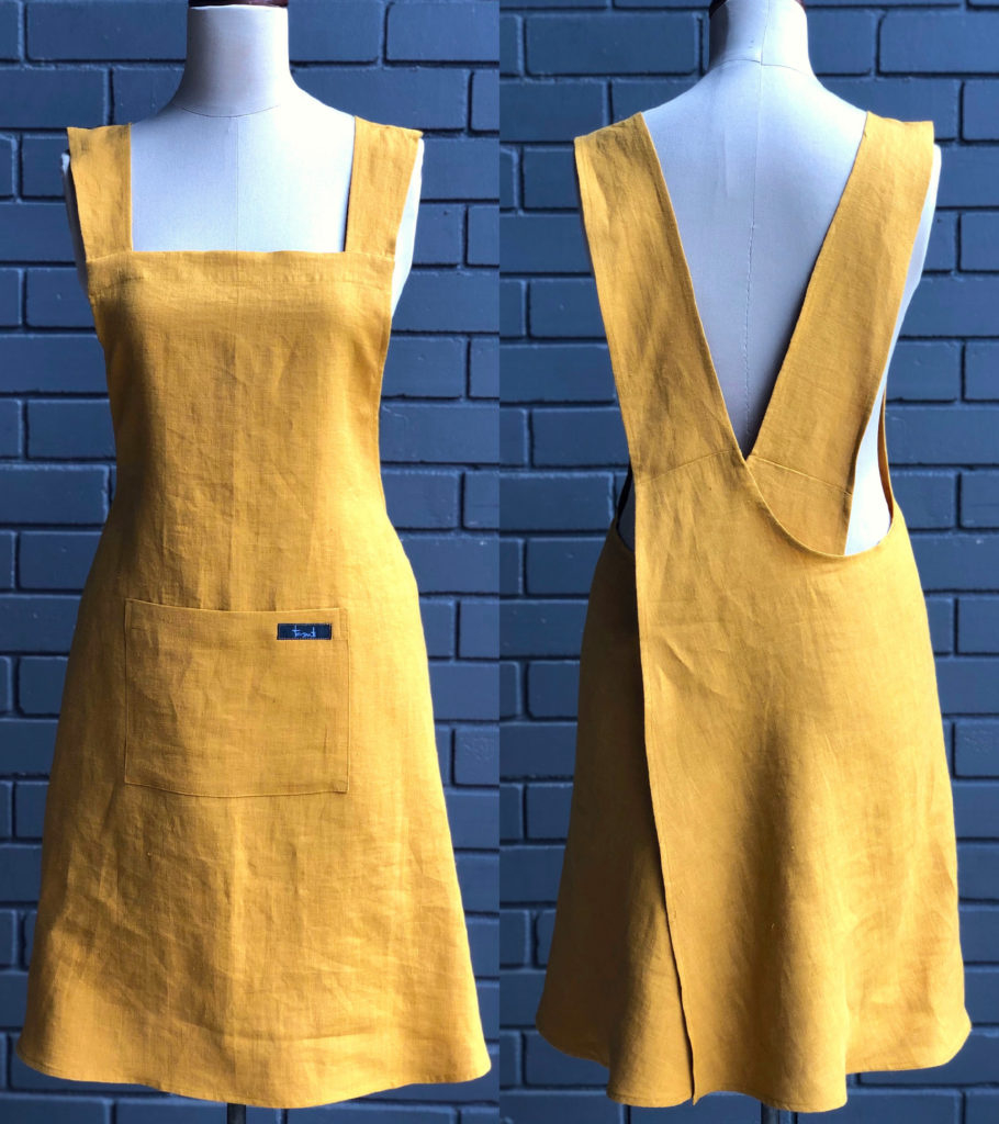 Free Pdf Tessuti Apron Pattern - Sew Tessuti Blog pertaining to Free Printable Crossover Apron Pattern