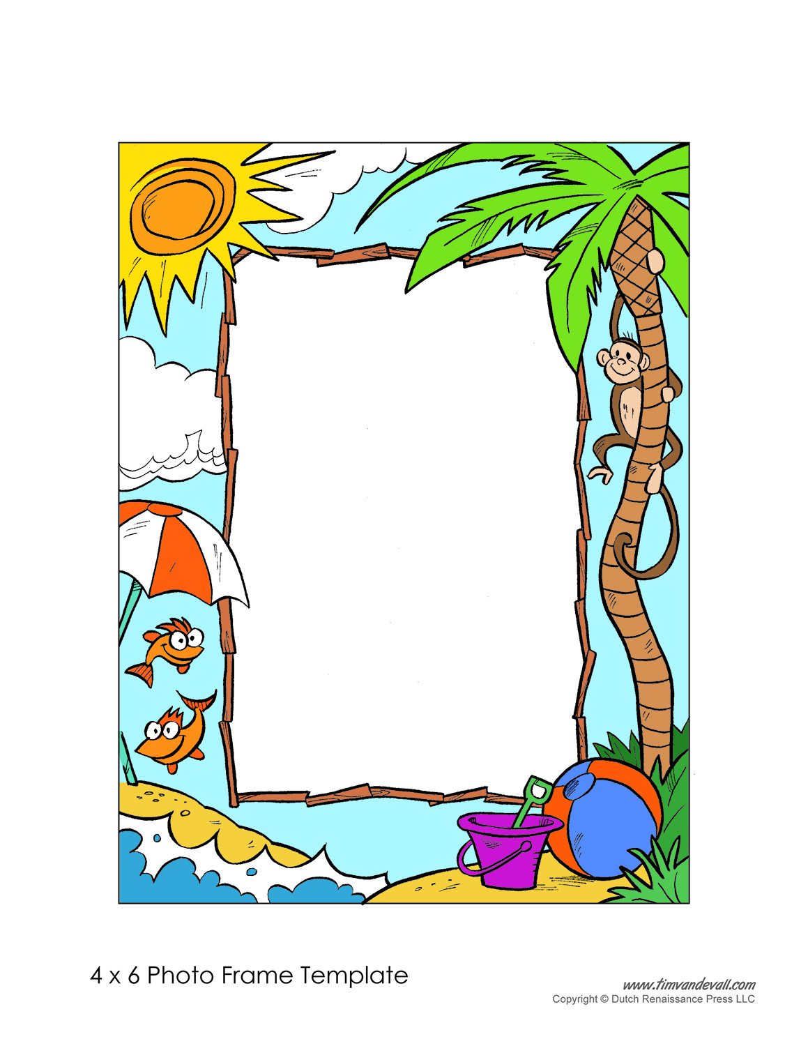 Free Photo Frame Templates - Make Your Own Photo Frame inside Free Printable Paper Picture Frames