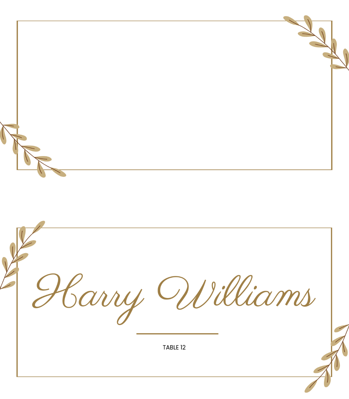 Free Place Card Templates, Editable And Printable in Free Place Cards Template Word Download