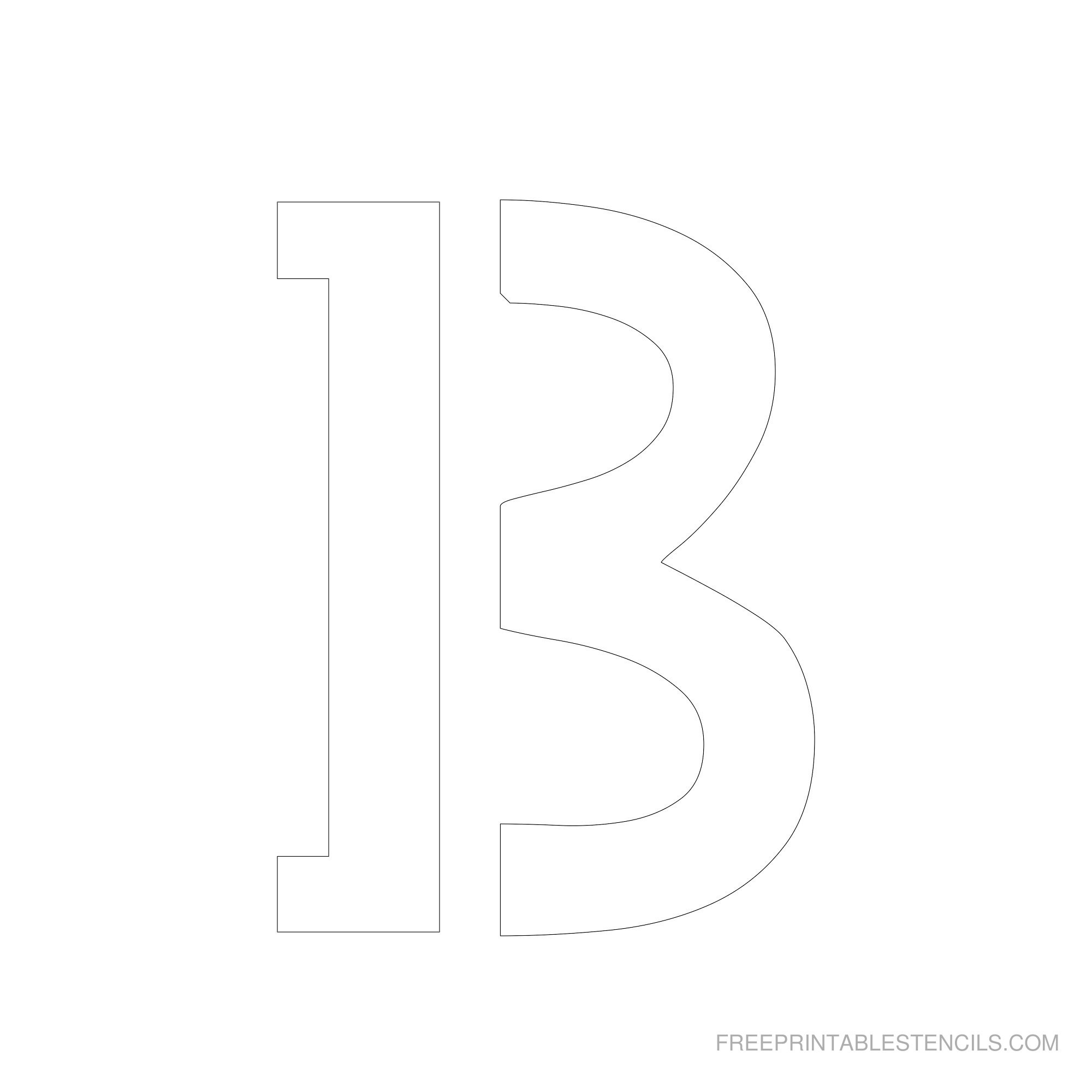 Free Printable 6 Inch Letter Stencils A-Z - Worksheets Library within Free Printable 6 Inch Letter Templates