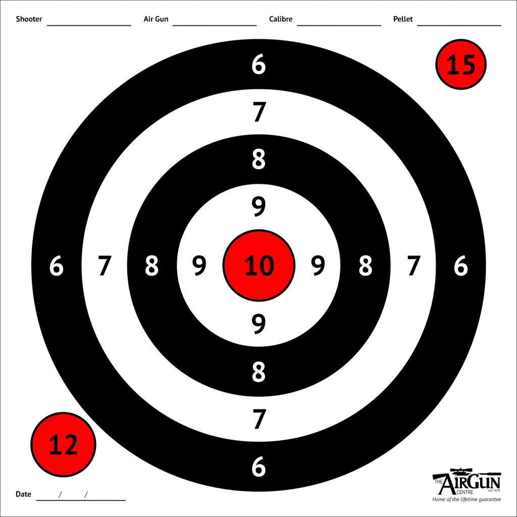 Free Printable Air Rifle Targets (A4, 17Cm &amp;amp; 14Cm) - The Airgun Centre within Free Printable Target Practice Sheets