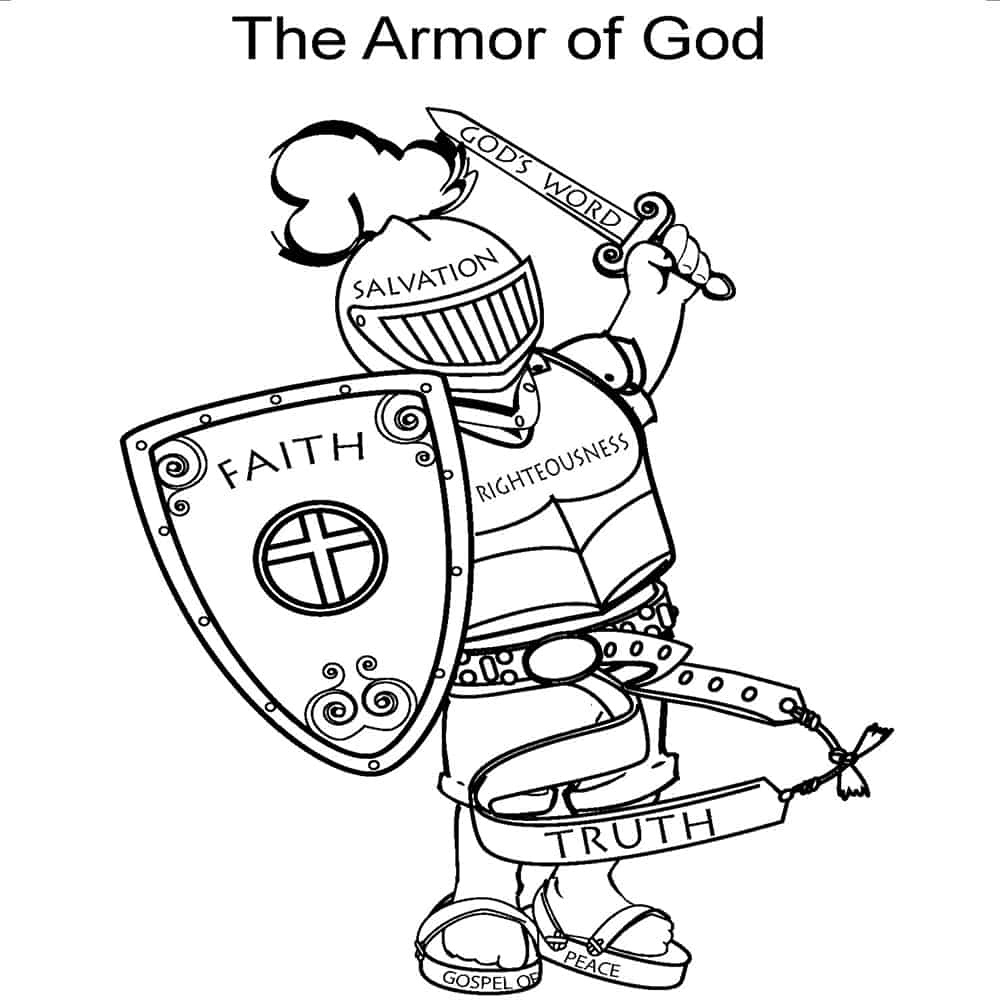Free, Printable Armor Of God Activities On Sunday School Zone inside Armor of God Free Printables