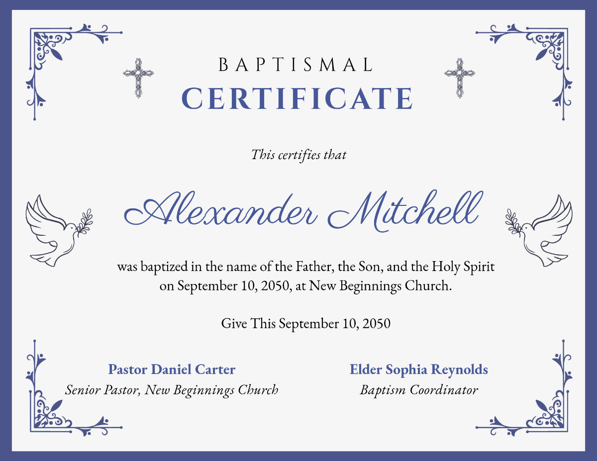 Free Printable Church Certificate Templates To Customize Online within Free Religious Certificate Templates