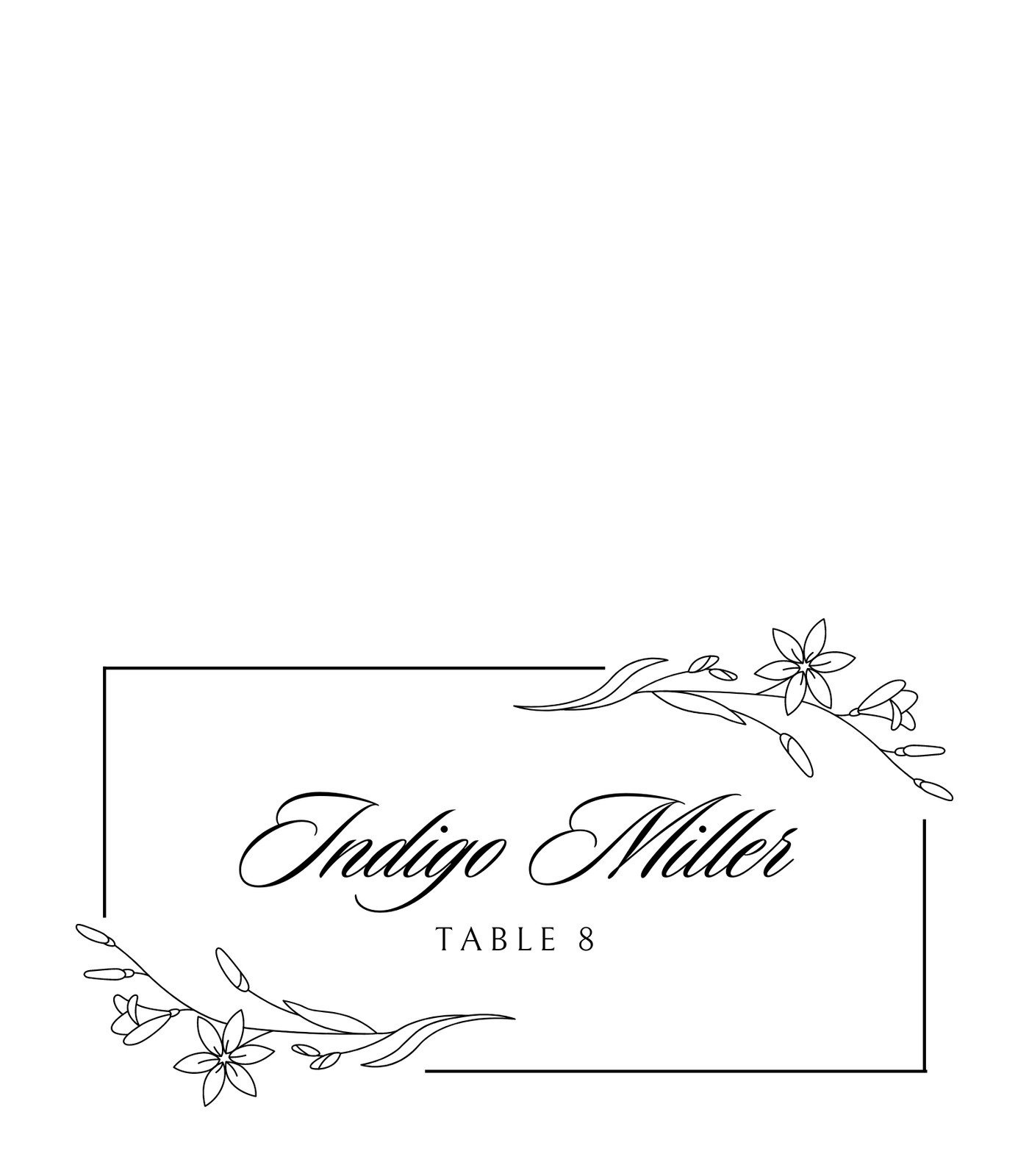 Free Printable Custom Place Card Templates | Canva with regard to Downloadable Free Printable Tent Cards Templates