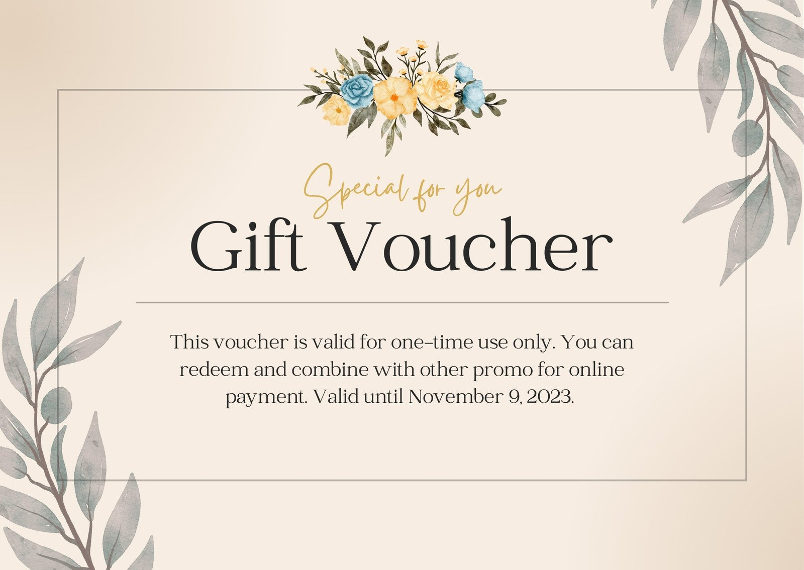 Free Printable Custom Restaurant Gift Certificate Templates | Canva in Free Lunch Voucher Template