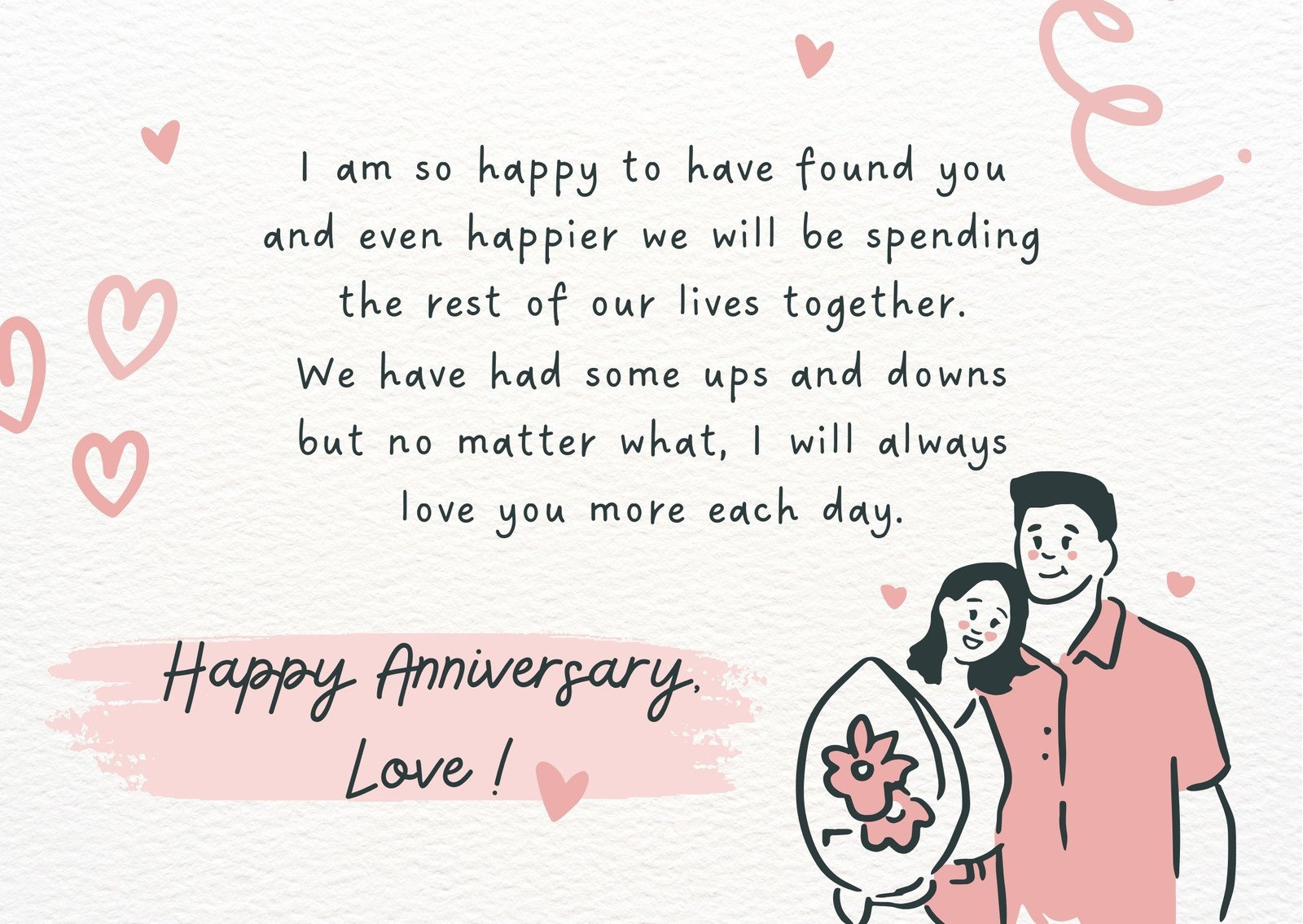 Free, Printable, Customizable Anniversary Card Templates | Canva within Free Anniversary Printables