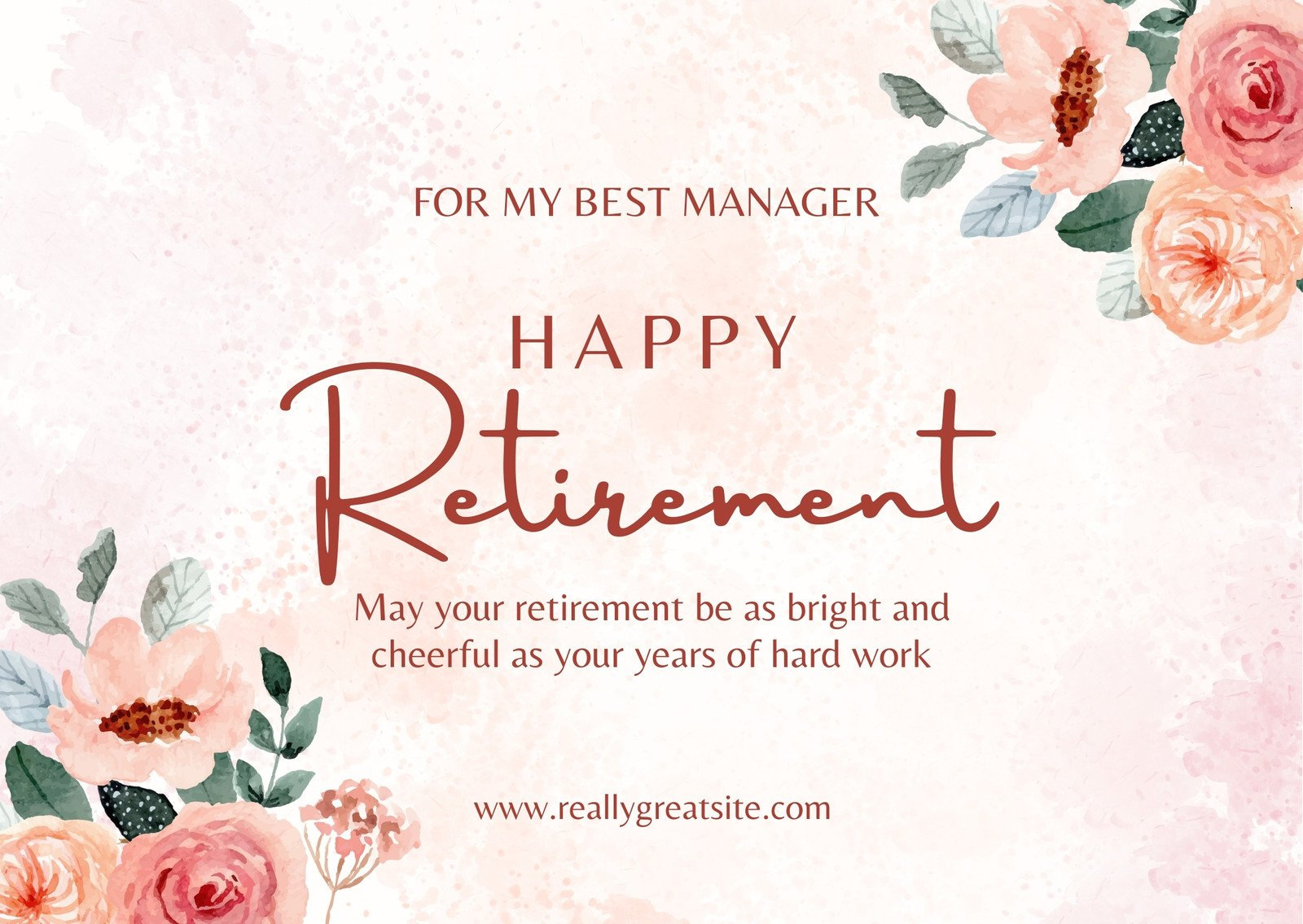 Free Printable, Customizable Retirement Card Templates | Canva regarding Free Printable Happy Retirement Banner