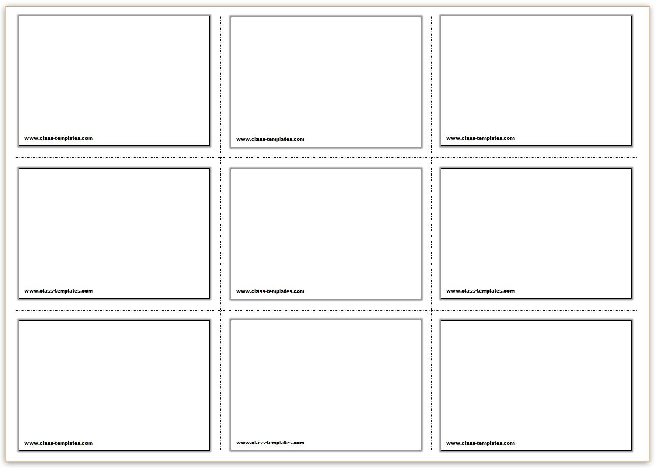 Free Printable Flash Cards Template inside Free Editable Flashcard Template Word