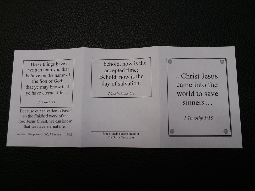 Free, Printable Gospel Tracts In English And Spanish - The Gospel with Free Printable Tracts