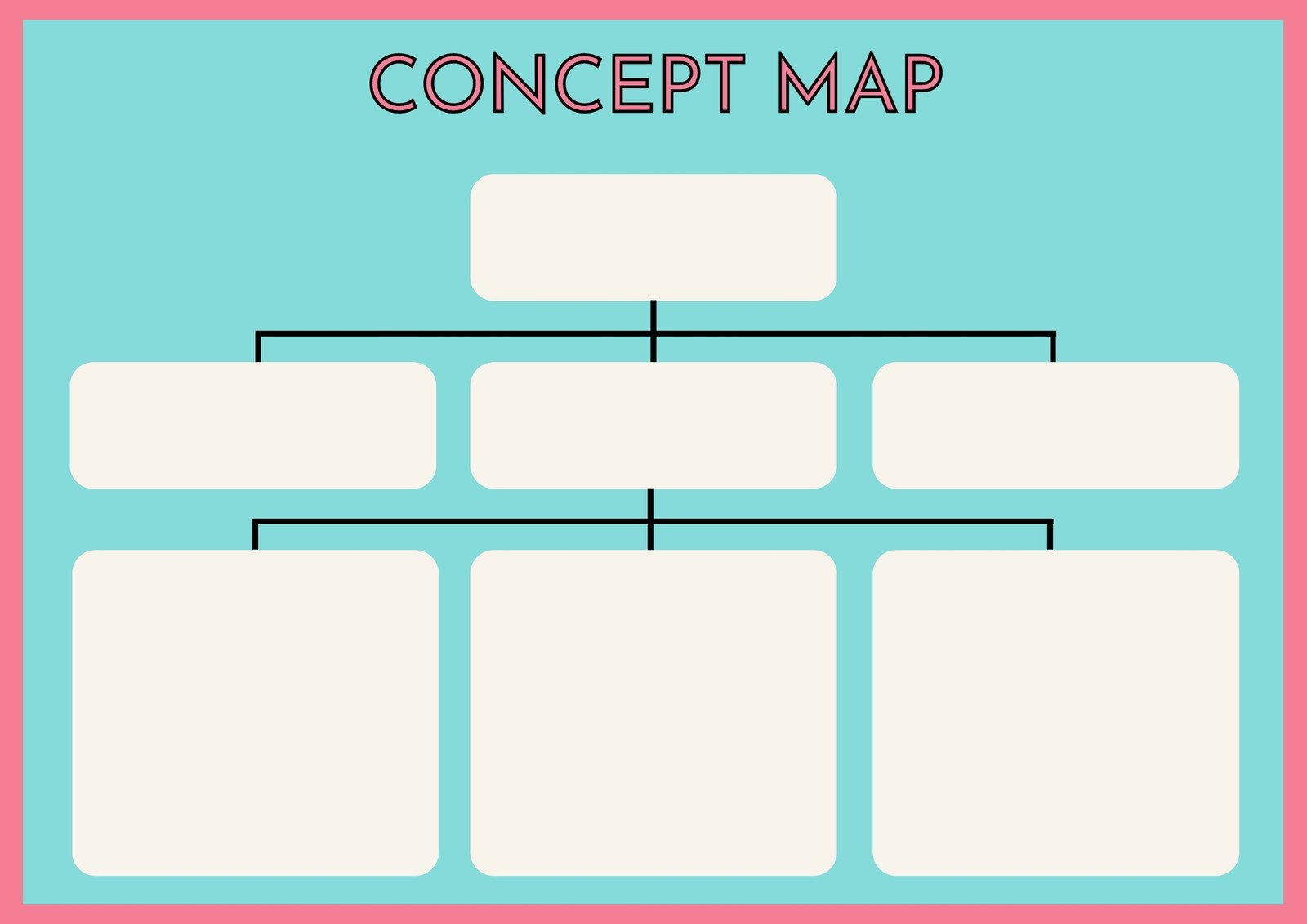 Free Printable Graphic Organizer Templates To Customize | Canva with regard to Free Printable Blank Graphic Organizers