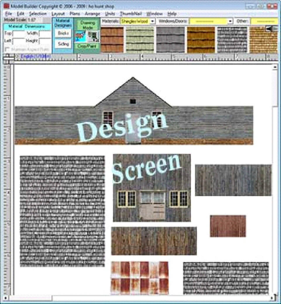 Free Printable Ho Scale Model Buildings | Evandesigns in Free Paper Building Templates