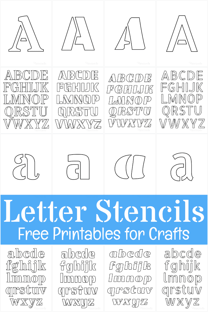 Free Printable Letter Stencils For Crafts throughout Free Printable Stencils For Wood Signs
