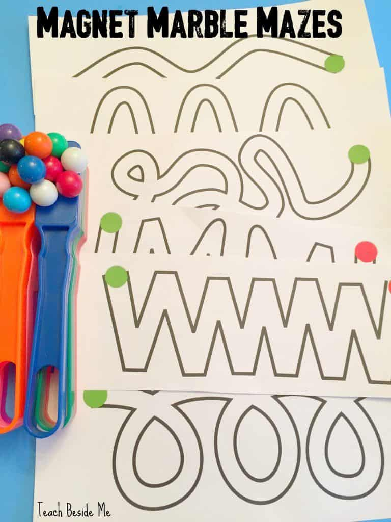 Free Printable Magnet Marble Mazes regarding Free Magnet Printables