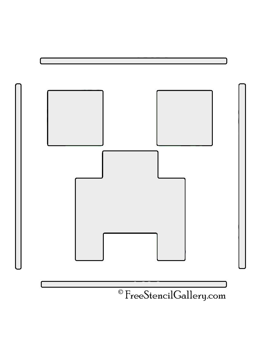Free Printable Minecraft Stencils - Free Printable Stencils throughout Free Printable Minecraft Stencils