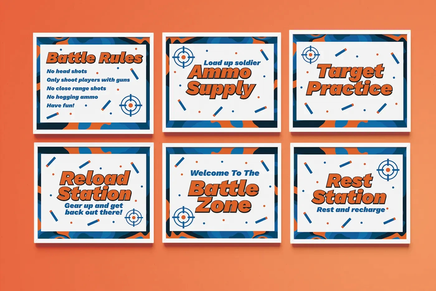 Free Printable Nerf War Sign - Favorite Printables regarding Free Nerf Printables