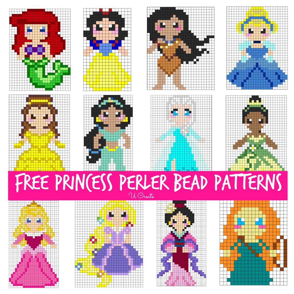 Free Printable Pony Bead Patterns - Sewing Pattern Library inside Free Printable Pony Bead Patterns