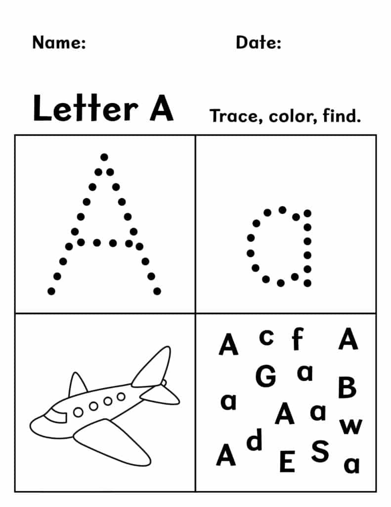 Free Printable Preschool Worksheets! ⋆ The Hollydog Blog with regard to Free Printable Vpk Worksheets