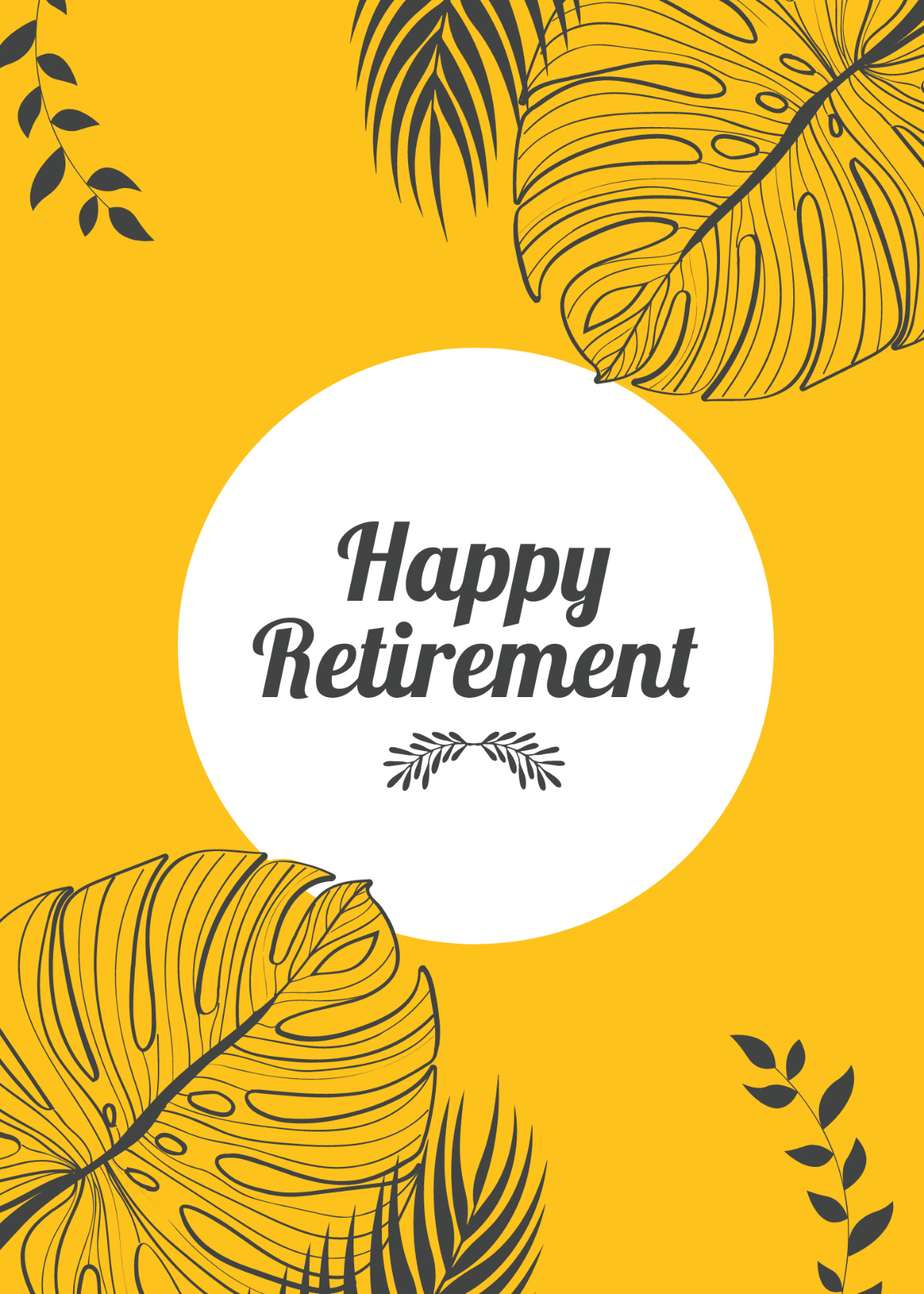 Free Printable Retirement Card Template To Edit Online inside Free Printable Retirement Cards