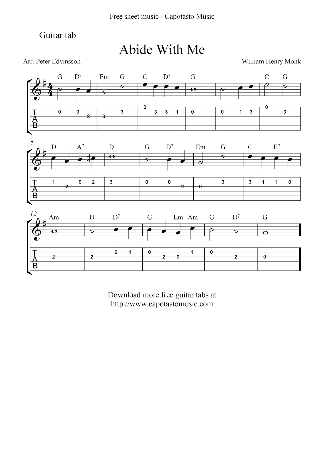 Free Printable Sheet Music For Guitar with Beginner Free Guitar Sheet Music For Popular Songs Printable