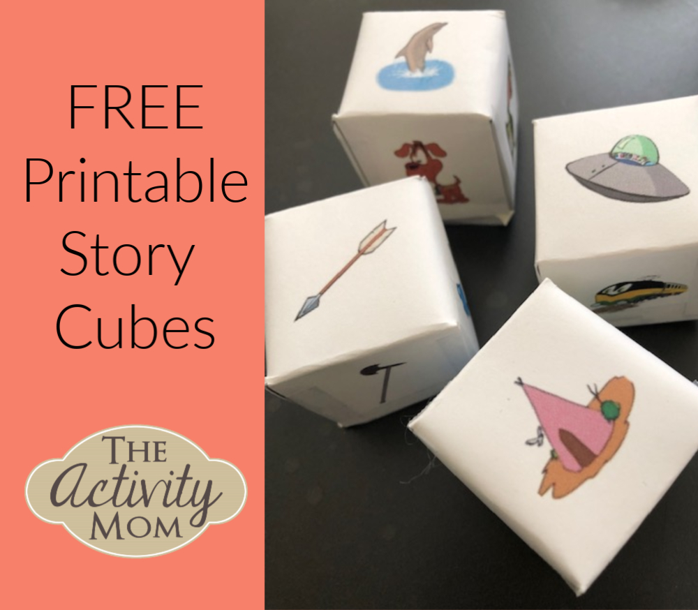 Free Printable Story Cubes - The Activity Mom for Free Printable Story Cubes