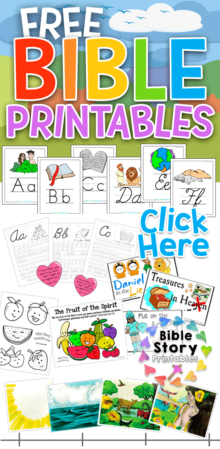 Free Printable Sunday School Resources with Free Childrens Church Printables