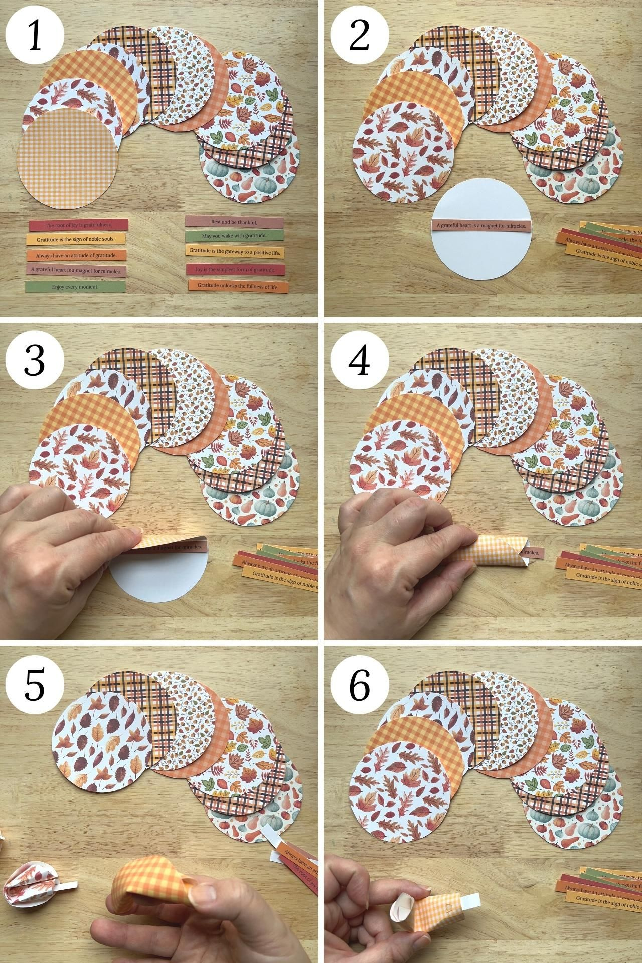 Free Printable Thanksgiving Craft, Paper Fortune Cookies throughout Free Printable Paper Fortune Cookies
