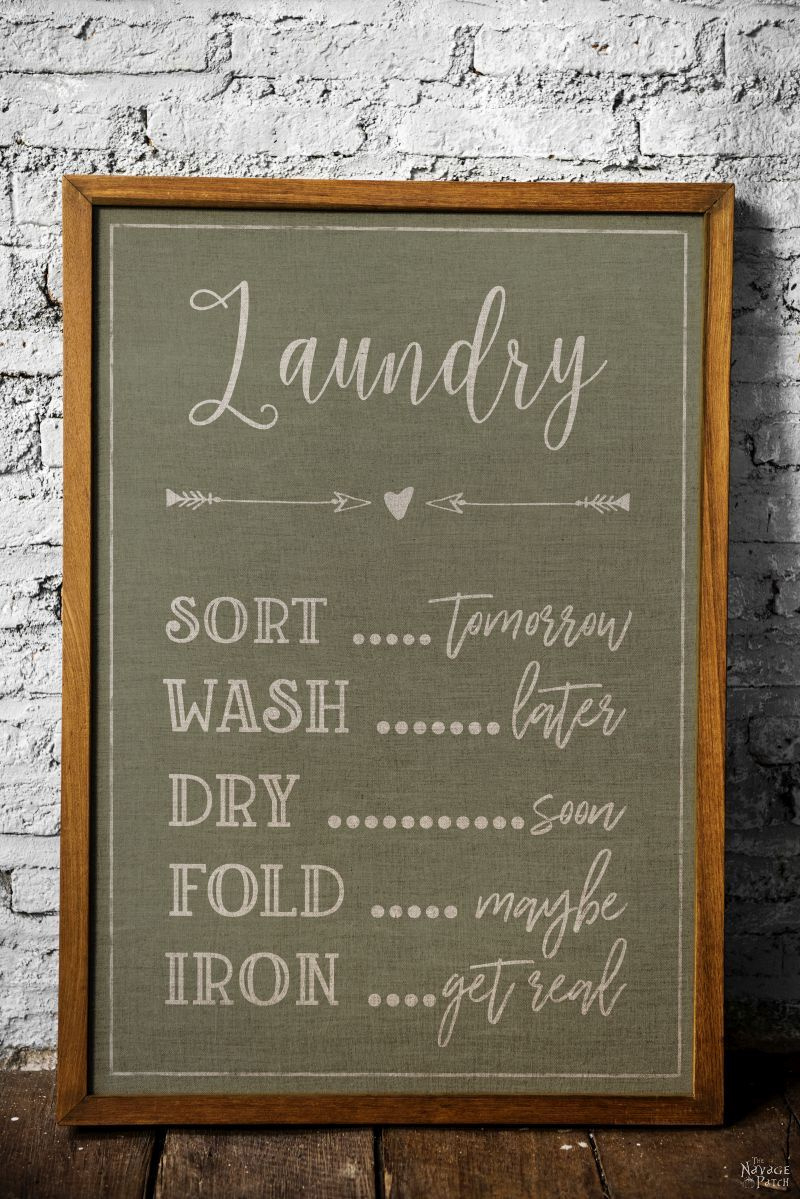 Free Printable Wall Art For Laundry Room - The Navage Patch inside Free Laundry Sign Printables