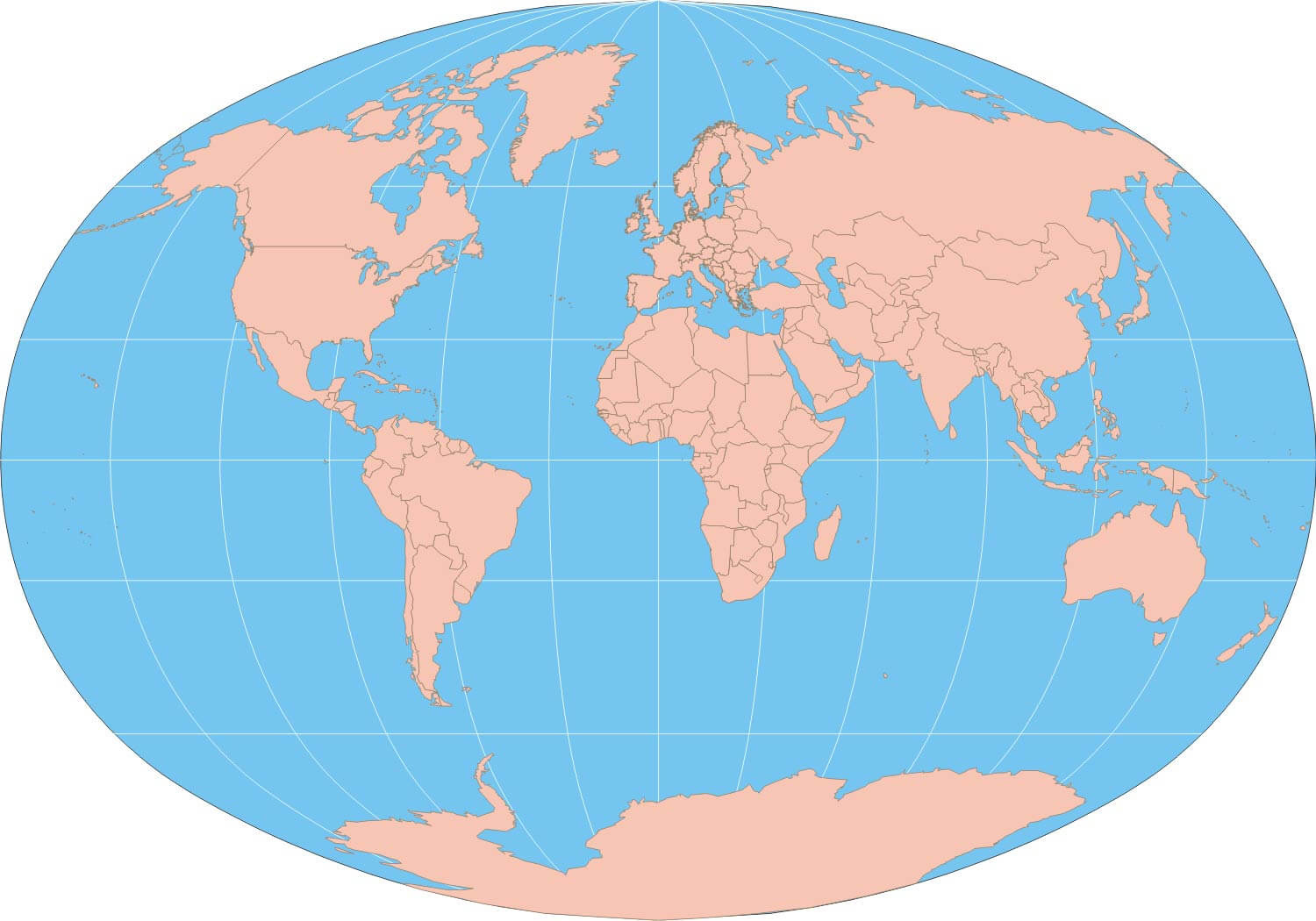 Free Printable World Maps regarding Free Printable Globe Pattern