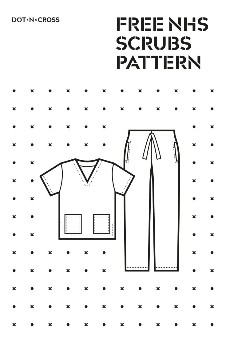 Free Scrubs Sewing Pattern — Dot N Cross | Sewing And Pattern with regard to Printable Free Downloadable Scrub Top Pattern