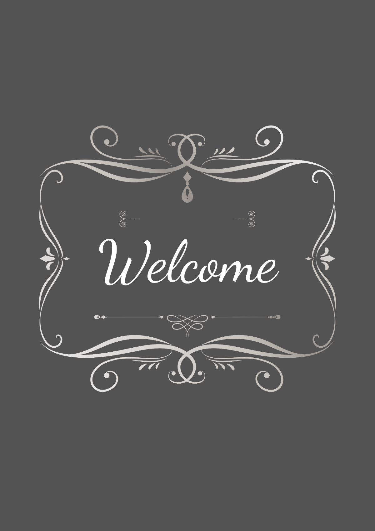 Free Sign Templates, Editable And Printable with regard to Welcome Sign Free Printable
